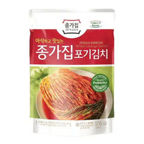 [JONGGA] Pogi Kimchi  Whole 500g, Cabbage Kimch