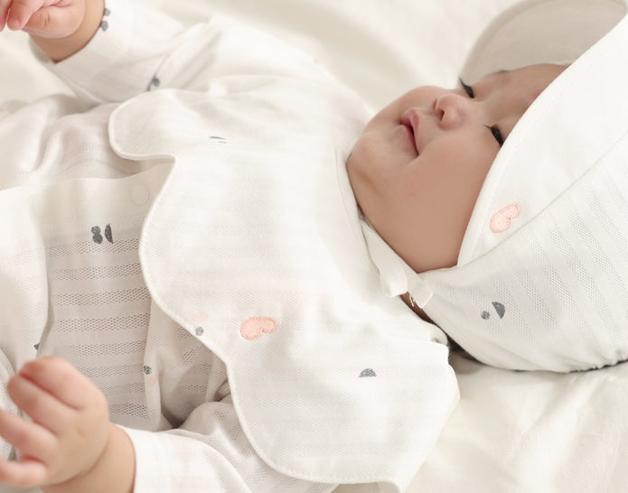 밤부베베 밤부메쉬 허그비 GIFT 세트 5종 배냇저고리 턱받이 속싸개 손싸개 아기모자 Newborn Baby Clothing Gift Set - daitso.de